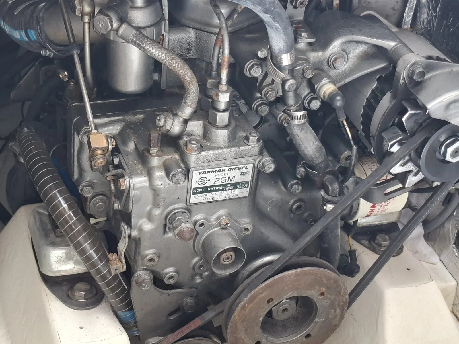Yanmar 2GM — silnik stacjonarny CHIVASA